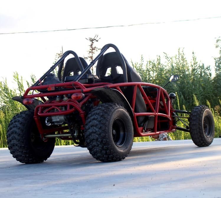 5.5kw تبريد الهواء الذهاب كارت العربة 149.6 سم أربعة السكتة الدماغية انتقال CVT