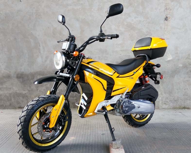 القرص الأمامي الطبل الخلفي 150cc شارع دراجة نارية جولة ضوء كبير تري الألومنيوم حافة