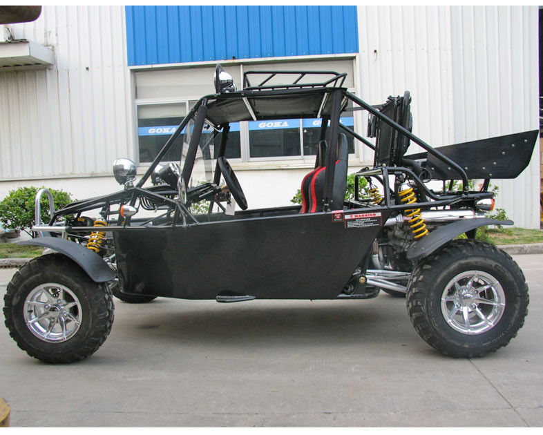 محرك حقن الوقود 800cc Go Kart Buggy إضافي كبير الحجم المفسد الزجاج الأمامي