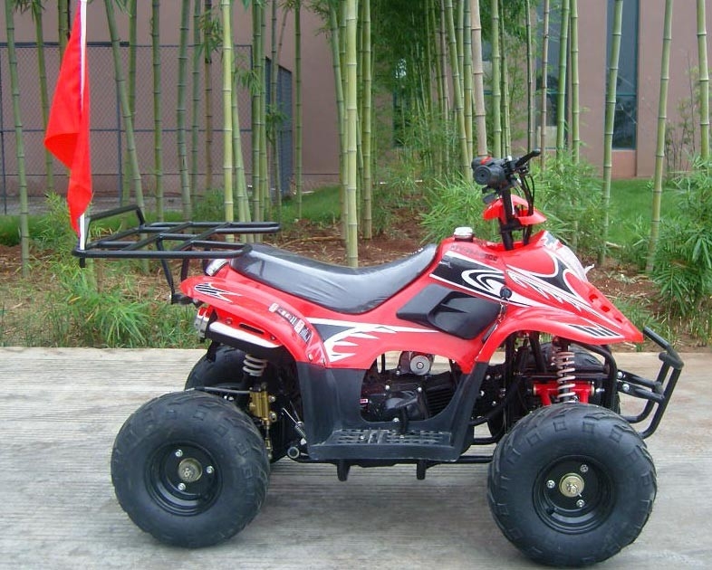 جبهة مزدوجة سوينغ الذراع 70cc ATV رباعية الدراجة 80KG ماكس تحميل عالية الأداء