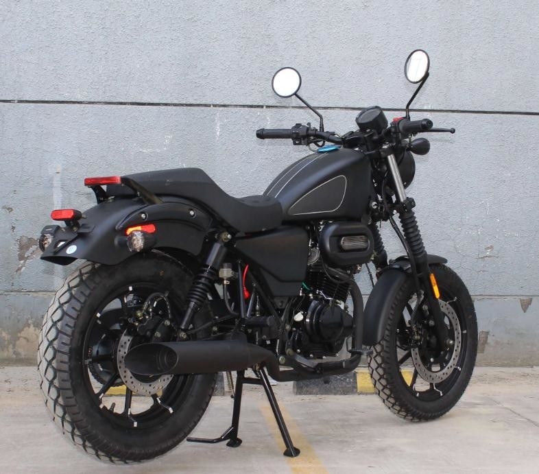 تبريد الهواء اسطوانة واحدة 250cc المروحية دراجة نارية 4 السكتة الدماغية نوع أفقي
