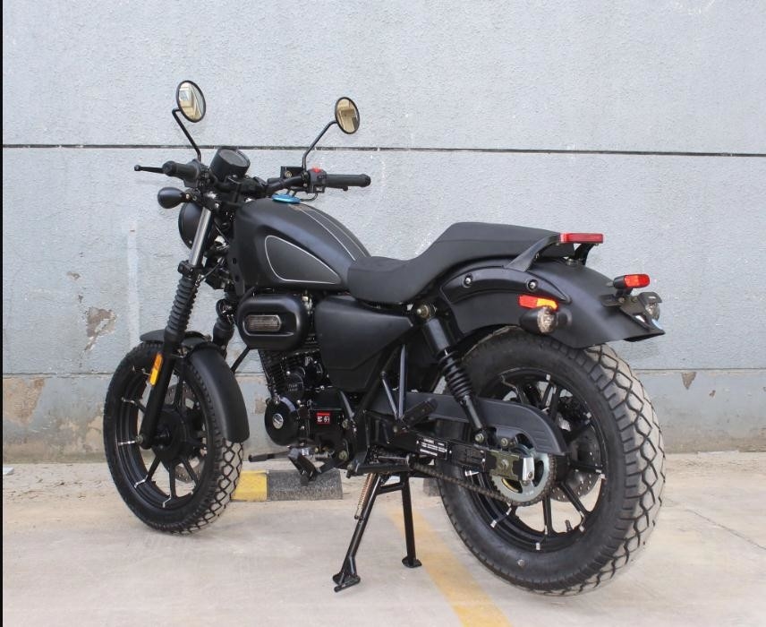 تبريد الهواء اسطوانة واحدة 250cc المروحية دراجة نارية 4 السكتة الدماغية نوع أفقي