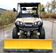 400cc 4x4 UTV 2 Seater With Snow Plow Gas Golf Cart ATV Utility Vehicle 25.5HP 2WD/4WD